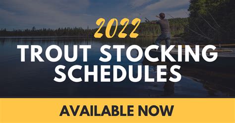 For more info, contact David Studebaker at 785-289-0007 or by email at email protected. . Kentucky trout stocking schedule 2022